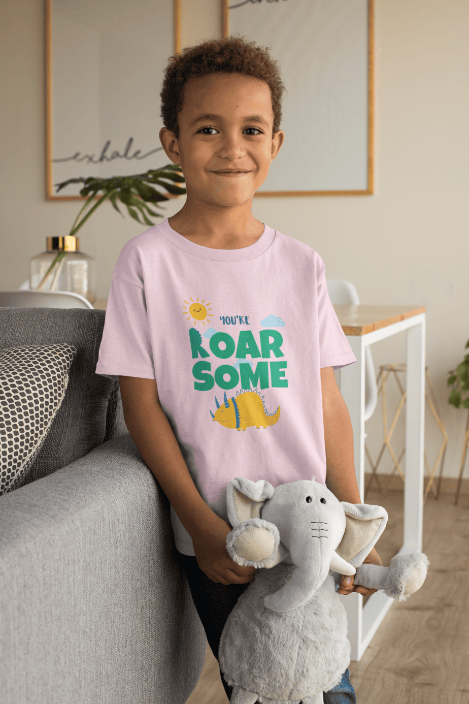 yes, you can handle my lovely chubbiness round neck 100% cotton t shirt for kids (copy)